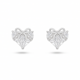 Plated Crystal Oval Drop Earrings for Women
