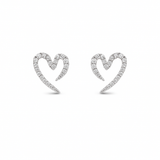 Heart shape Crystal Earrings for Women