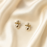 18K Gold Classic Round Hoop Earrings for Women