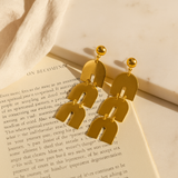 Silver Plated Crystal Earrings for Women