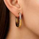 Premium Chunky Hoop Fashion Earrings for Women & Girls