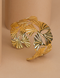 Ginkgo Gold Cuff