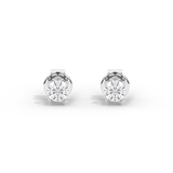 Round Solitaire Studs