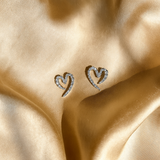 Heart shape Crystal Earrings for Women
