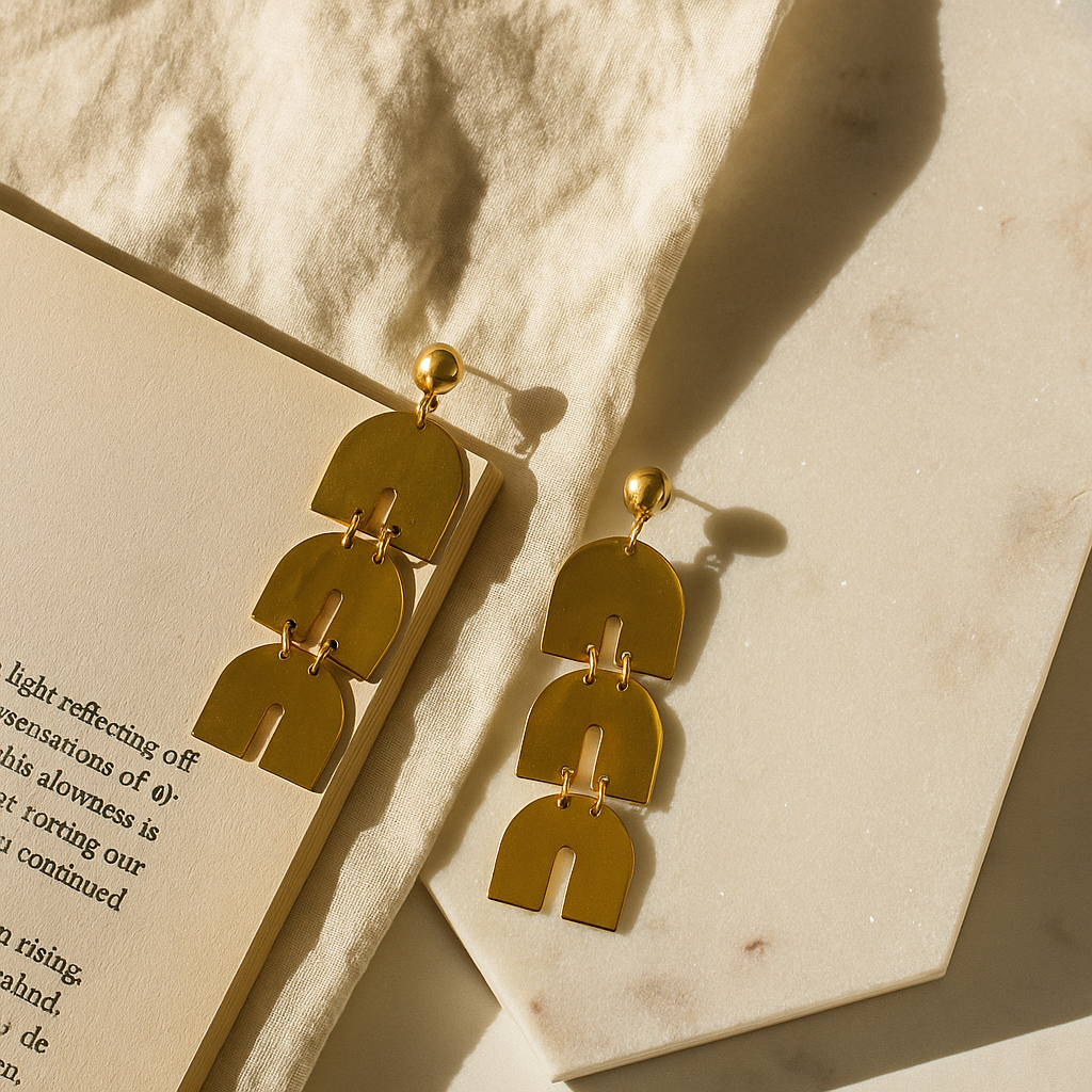 Silver Plated Crystal Earrings for Women