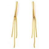 18K Gold Classic Round Hoop Earrings for Women