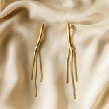 18K Gold Classic Round Hoop Earrings for Women