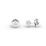 Round Solitaire Studs