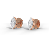 Marquise Diamond Studs