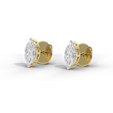 Marquise Diamond Studs